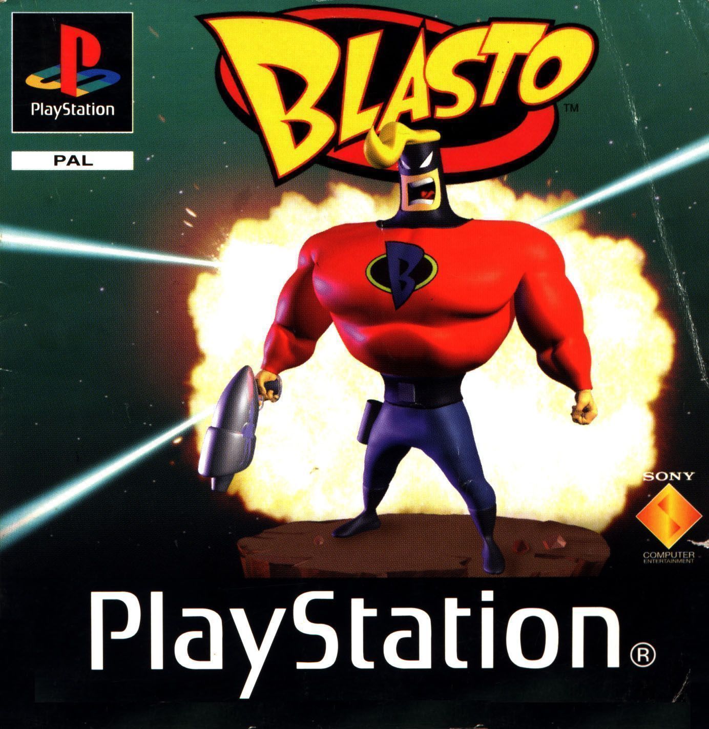 Blasto [SCUS-94412] (USA) Game Cover